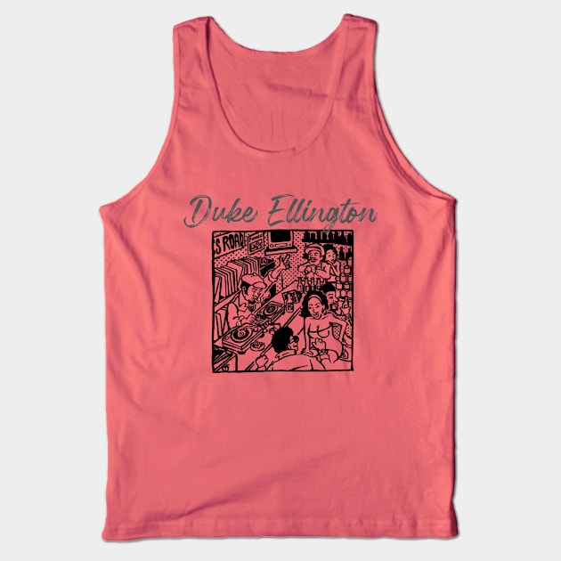 duke e ll vinyl store Tank Top by sumurbatu